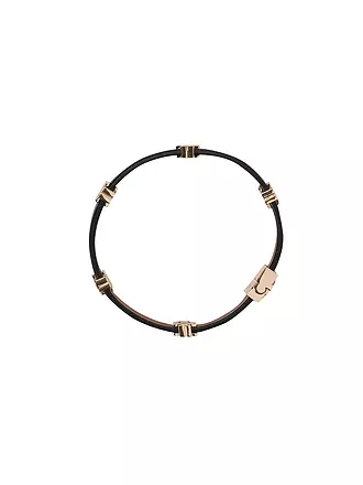 TORY BURCH | Bracciale in pelle ELEANOR | schwarz
